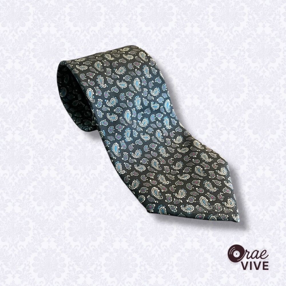 Vintage Don Loper Beverly Hills Tie – 100% Italian Silk – Made in USA